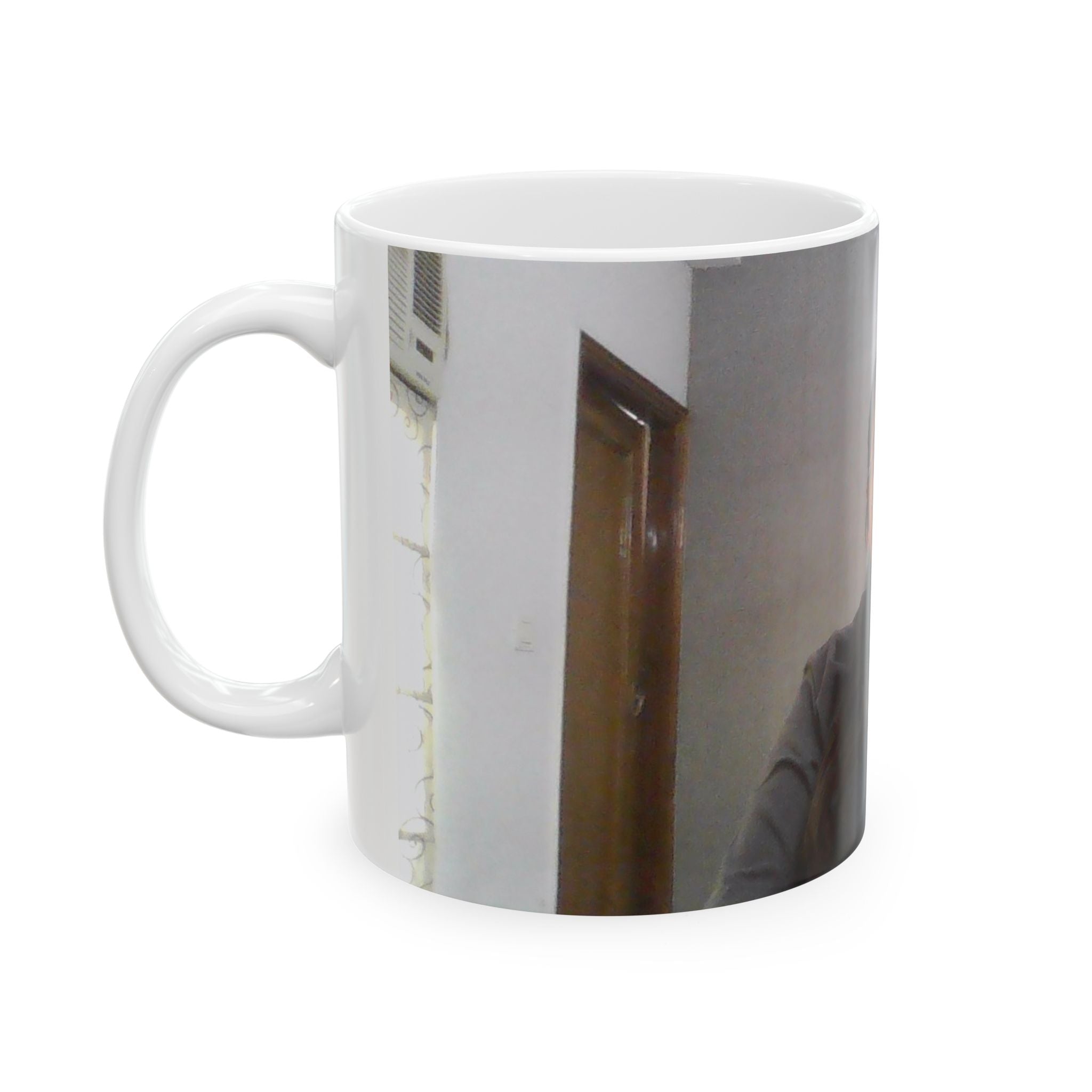 Photo Ceramic Mug - Personalized Face Portrait Coffee Cup (11oz/15oz)