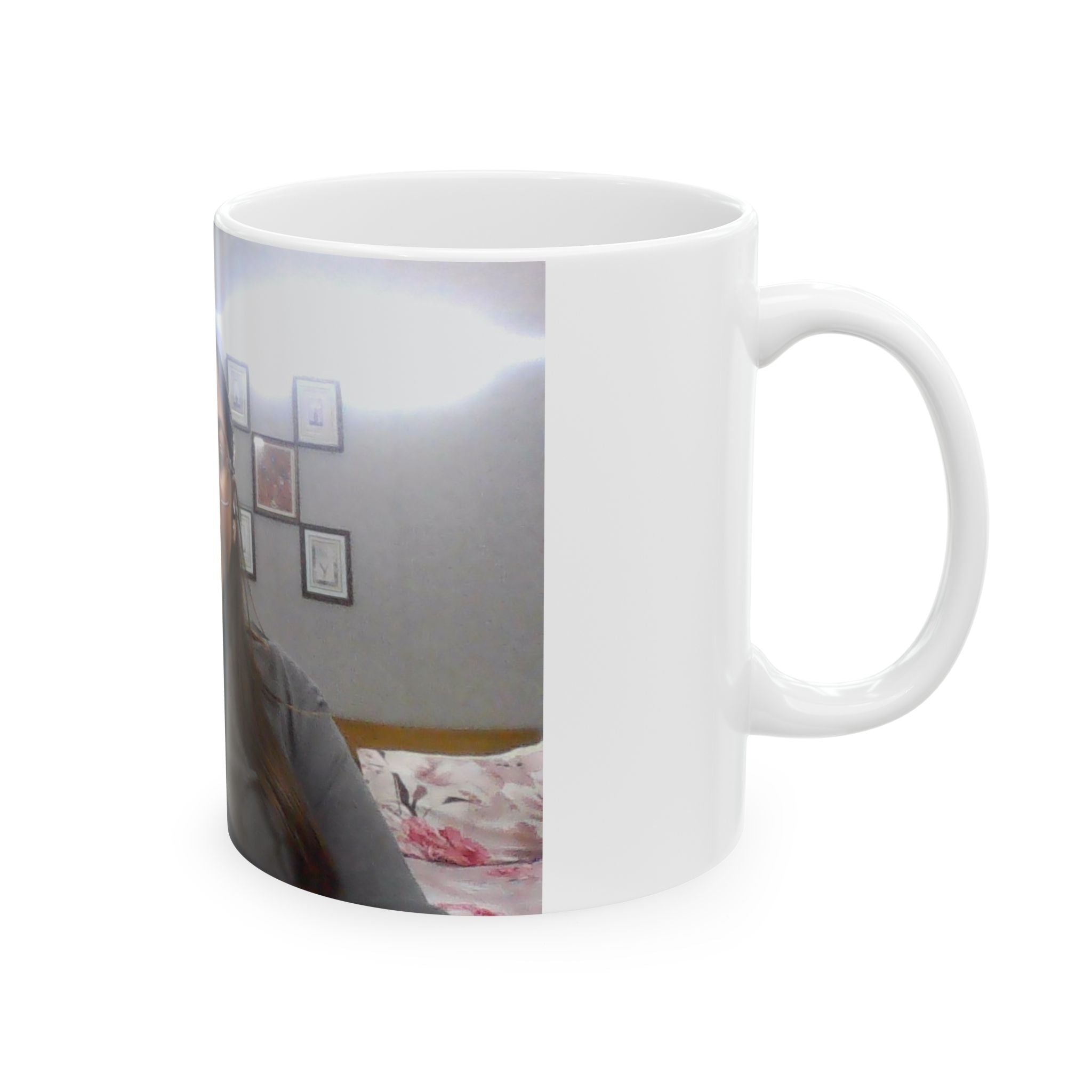 Photo Ceramic Mug - Personalized Face Portrait Coffee Cup (11oz/15oz)